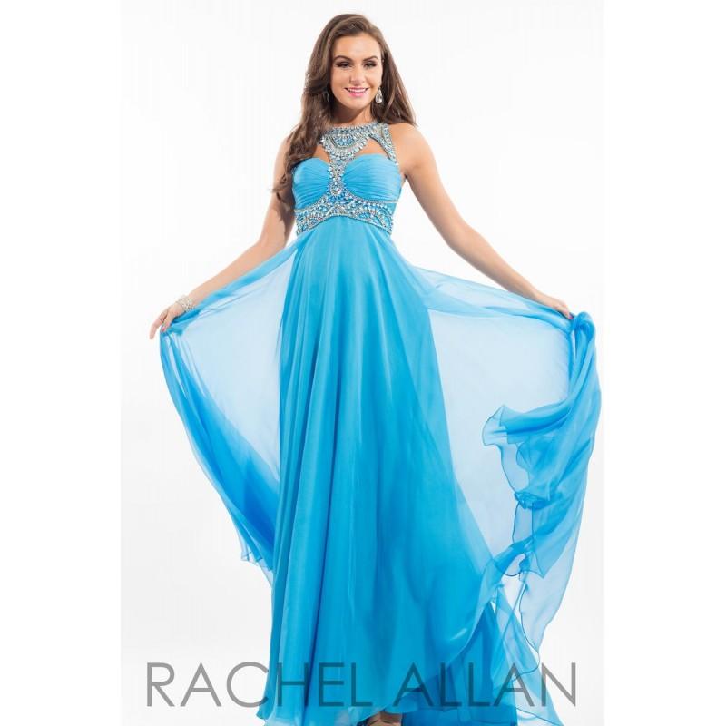 Свадьба - Neon Coral Rachel Allan Prom 7135  Rachel ALLAN Long Prom - Elegant Evening Dresses