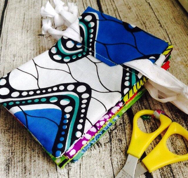 Wedding - Custom quantity re-usable gift bag, pouch, drawstring bag, Jewellery bag made from African wax print