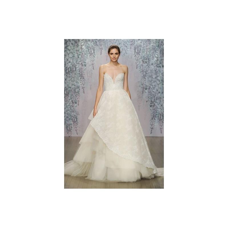 Hochzeit - Monique Lhuillier Wedding Dress Fall 2016 Getty - Monique Lhuillier Ivory Sweetheart Ball Gown Full Length - Nonmiss One Wedding Store