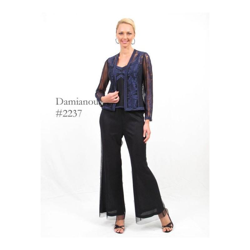 زفاف - Damianou Mothers Gowns Long Island 2237 Damianou Collection - Top Design Dress Online Shop