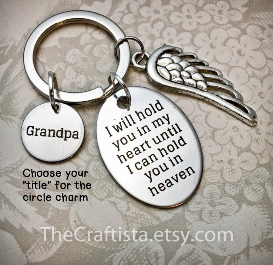 Mariage - Memorial Keychain 3 Charms, MR1, Memorial Dad, Memorial Grandpa, Memorial Papaw, Memorial Uncle, Memorial, Memorial Son, Memorial Brother