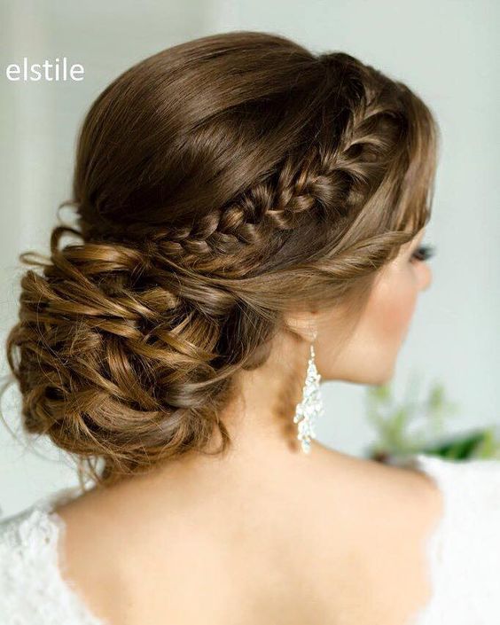 Wedding - 15 Most Beautiful Low Updos For Quinceaneras