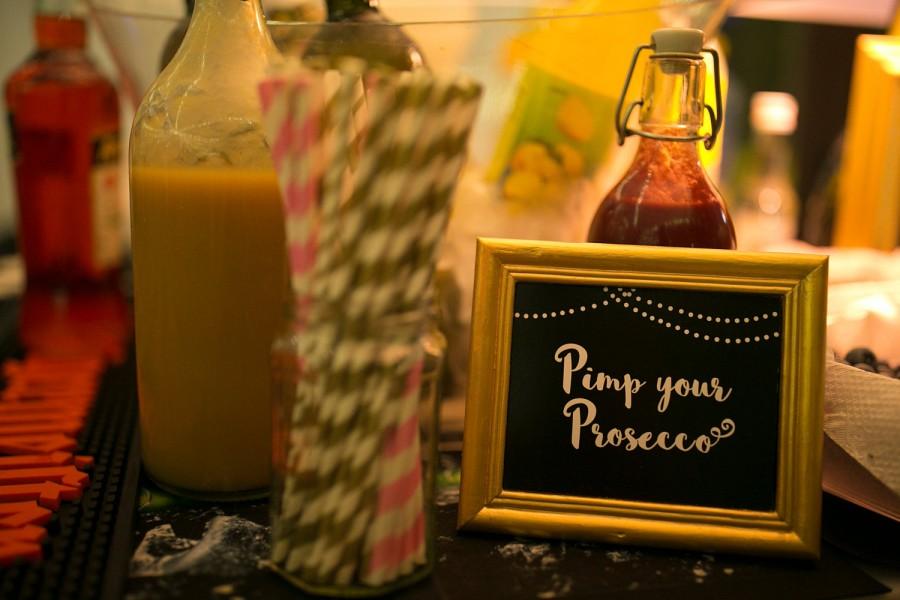 Mariage - Wedding Bar Sign - "Pimp Your Prosecco" Digital File Customised