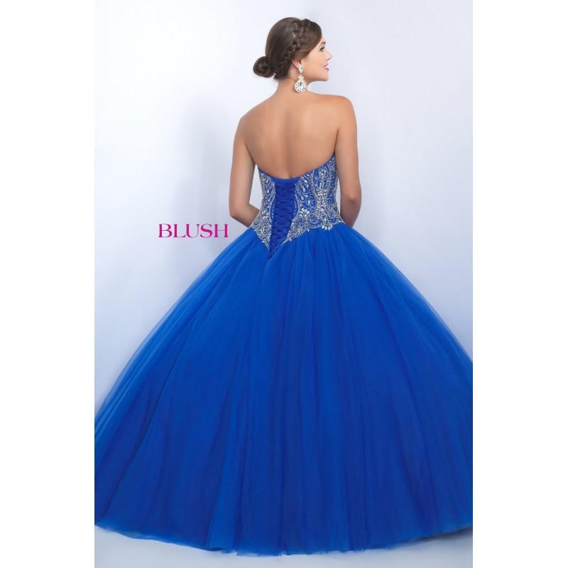 Hochzeit - Blush Prom Style Q150 -  Designer Wedding Dresses