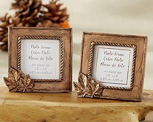 زفاف - Beter Gifts® Copper Frame with Leaf