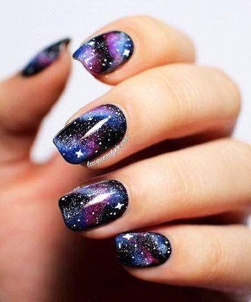 Hochzeit - Galaxy Nails
