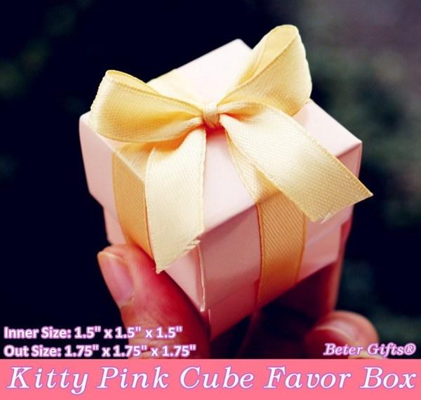 زفاف - Beter Gifts® Pink Wedding Candy Box Bridal Tea Party Decorations BETER-TH000