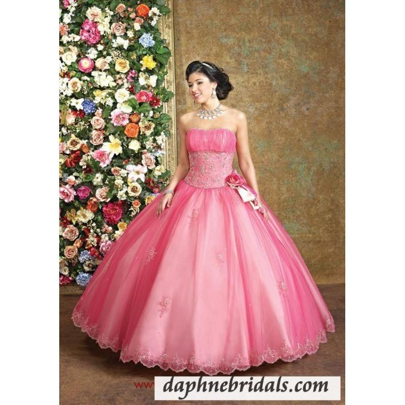 زفاف - Mori Lee quinceanera/Vizcaya ball gowns Style 87001 Layered Tulle - Compelling Wedding Dresses