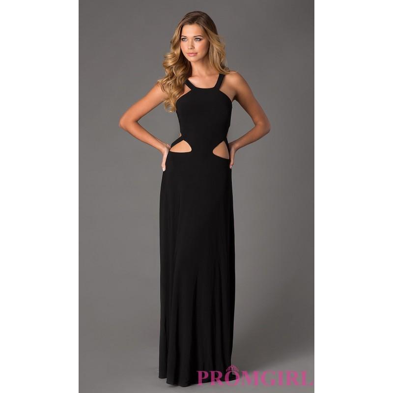 Hochzeit - Sleeveless Floor Length Dress - Brand Prom Dresses