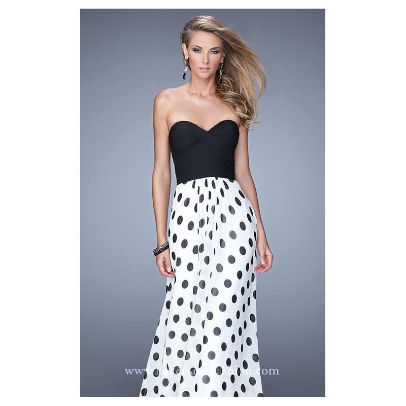 Wedding - Sweetheart Open Back Gown by La Femme 21359 - Bonny Evening Dresses Online 