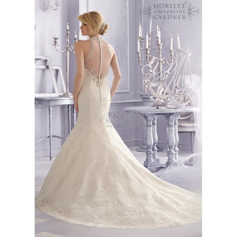 Hochzeit - Mori Lee Bridal Fall 2014 - Style 2675 - Elegant Wedding Dresses