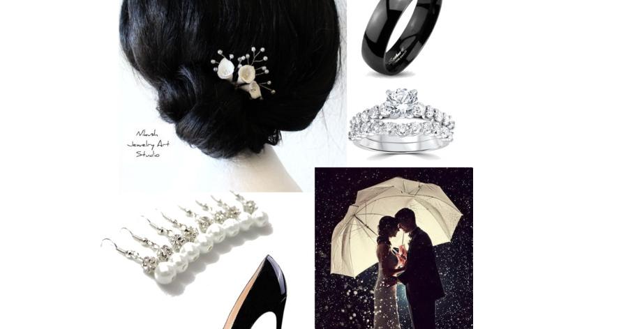 Mariage - Set of 5 Bridesmaid Earrings