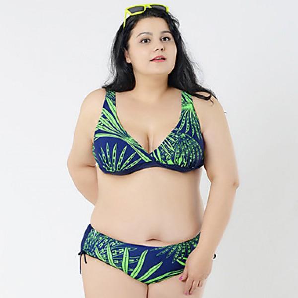 زفاف - 2017 Big Bikini For Fat Women Plus Size Sexy Bikini Brazilian Biquini Swimsuit Nz Triangl Swimwear Nz Push Up Lady Bikini