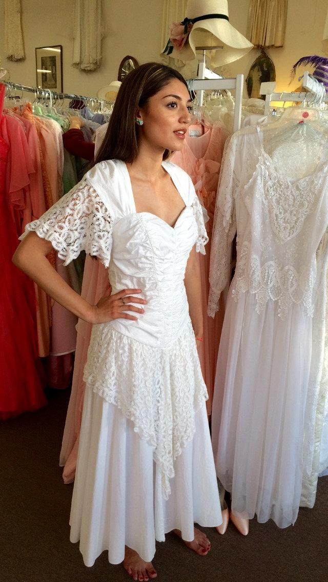 Hochzeit - Shabby Chic Wedding Dress
