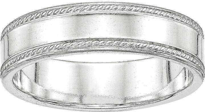 Mariage - MODERN BRIDE Womens Sterling Silver Band