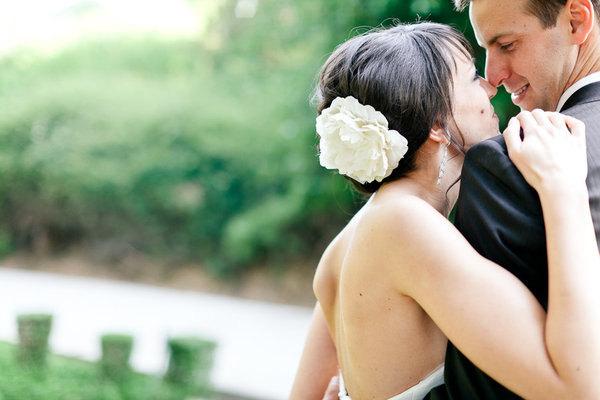 Wedding - Large Champagne Brunch Bridal Hair Flower, Ivory, Wedding, Rhinestone, Fascinator, Headpiece, Clip