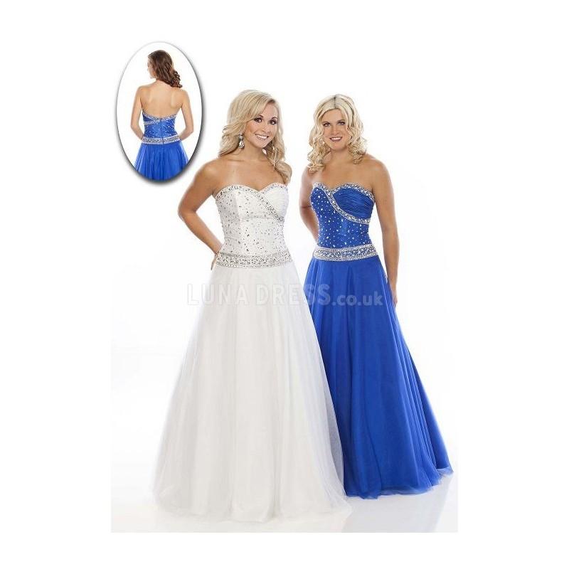 Mariage - Luxurious Sweetheart Tulle A line Winter Prom Evening Dress - Compelling Wedding Dresses