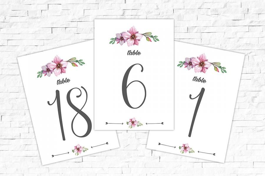 Wedding - SALE 60% off - Printable Place Cards 