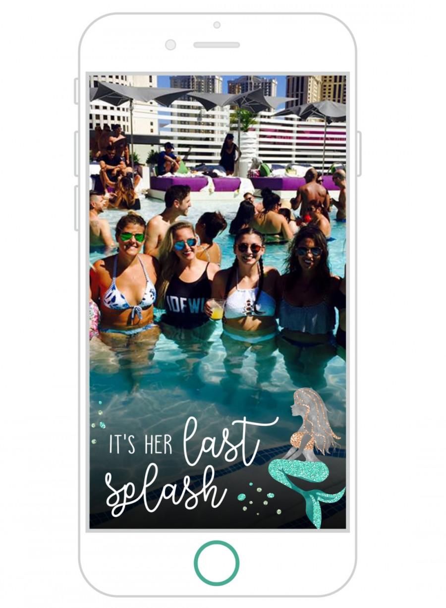 Hochzeit - Last Splash Mermaid Snapchat Filter 