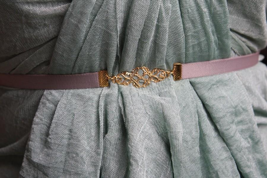 زفاف - Grey belt - Bridesmaids belt - Dress belt - Bridal Belt - Gold belt - skinny Belt - Wedding Belt - Silver belt - Wedding Accessories