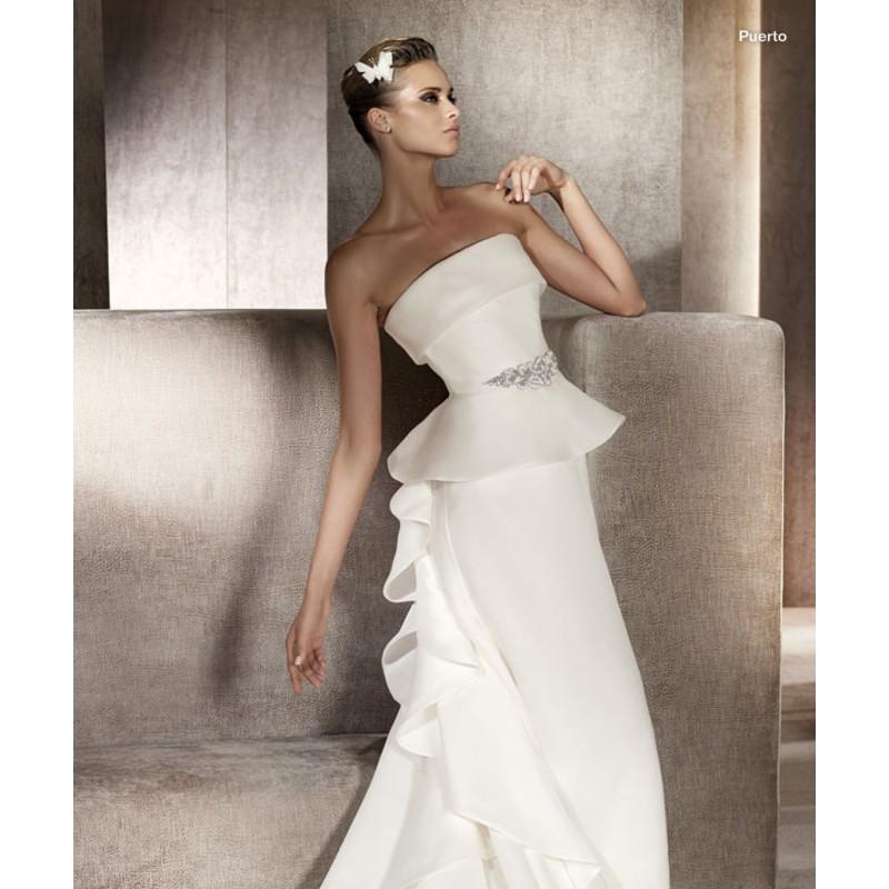 Wedding - Pronovias Puerto Bridal Gown (2012) (PR10_PuertoBG) - Crazy Sale Formal Dresses