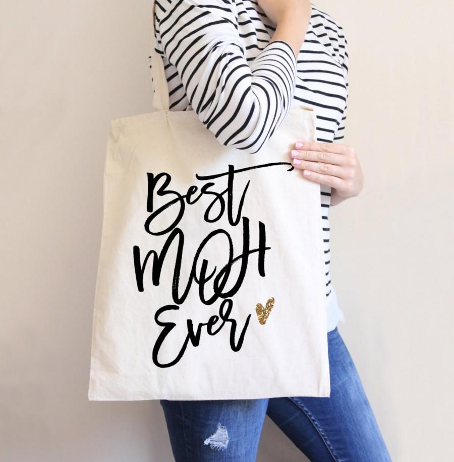 Wedding - Tote Bags for Wedding Bridal Party Bride Bridesmaids MOH and More Wedding Bags Gifts for Bride Wedding Party Designer Style (Item - BEB300)