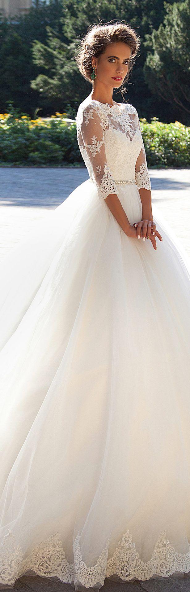 Hochzeit - 20 Ballgown Wedding Dresses That Will Leave You Speachless