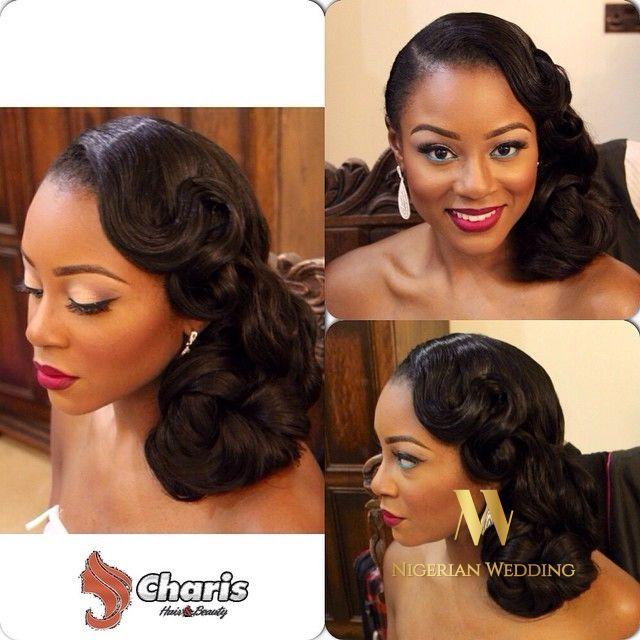 Hochzeit - Nigerian Wedding Presents 30  Gorgeous Bridal Hairstyles By Charis Hair…..Be Inspired!