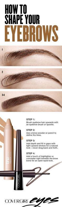 Свадьба - How To Shape Your Eyebrows