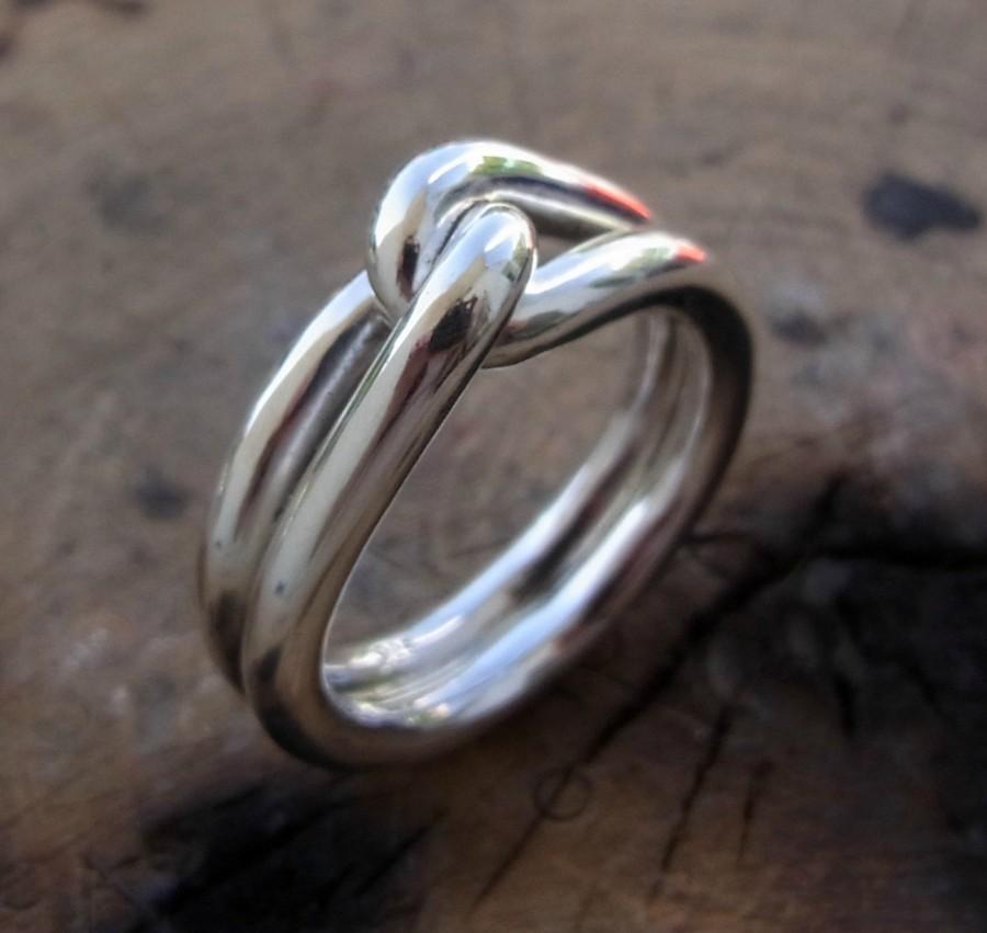 Mariage - Men engagement ring. Male ring. Men ring. Sterling ring. Male wedding ring. Anniversary gift for men. Men's Infinity Ring. Mens promise ring