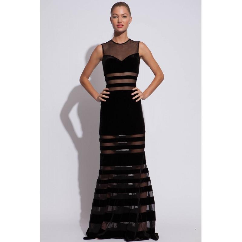 Hochzeit - Jovani 77738 Black - 2017 Spring Trends Dresses