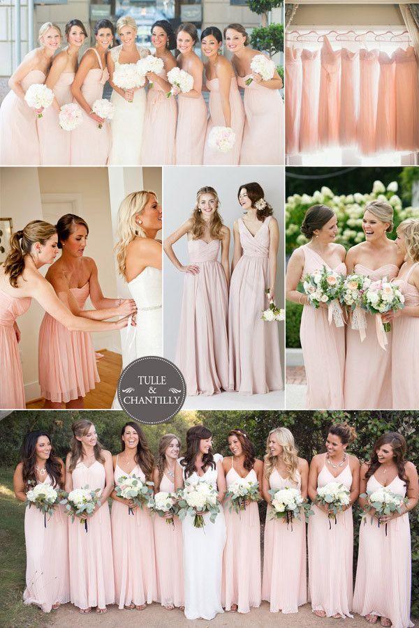 Свадьба - Top 10 Colors For Spring/Summer Bridesmaid Dresses 2015