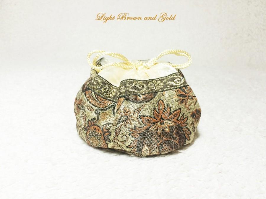 Mariage - Emma's Accessories Silk Bag, Accessories Bag, 0 Silk Accessories bag, Cosmetic Bag, Nice Gift For Her