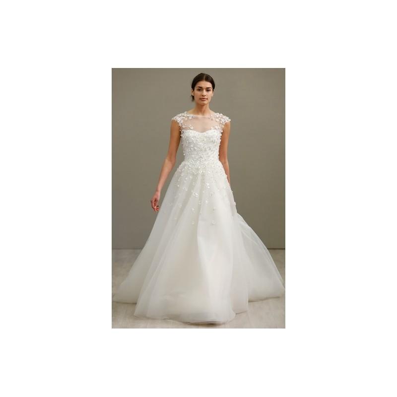 زفاف - Jim Hjelm Spring 2016 Wedding Dress 3 - White Spring 2016 Jim Hjelm A-Line Sweetheart Full Length - Nonmiss One Wedding Store