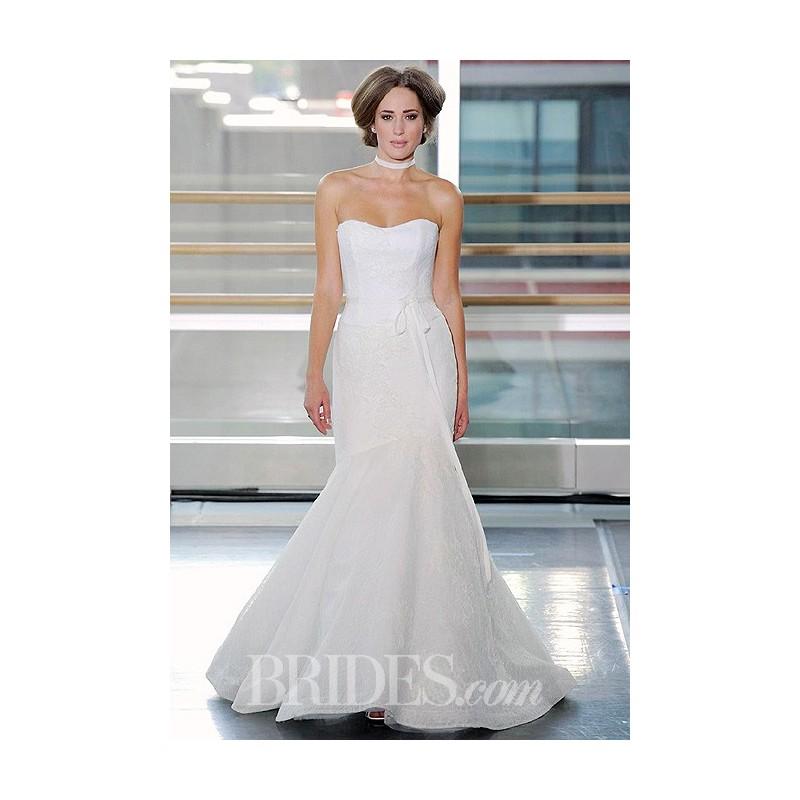 زفاف - Rivini - Fall 2014 - Valentina Strapless Lace Mermaid Wedding Dress with French Lace Details - Stunning Cheap Wedding Dresses