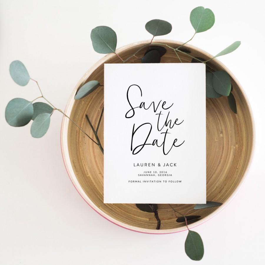 Mariage - Printable Save the Date 