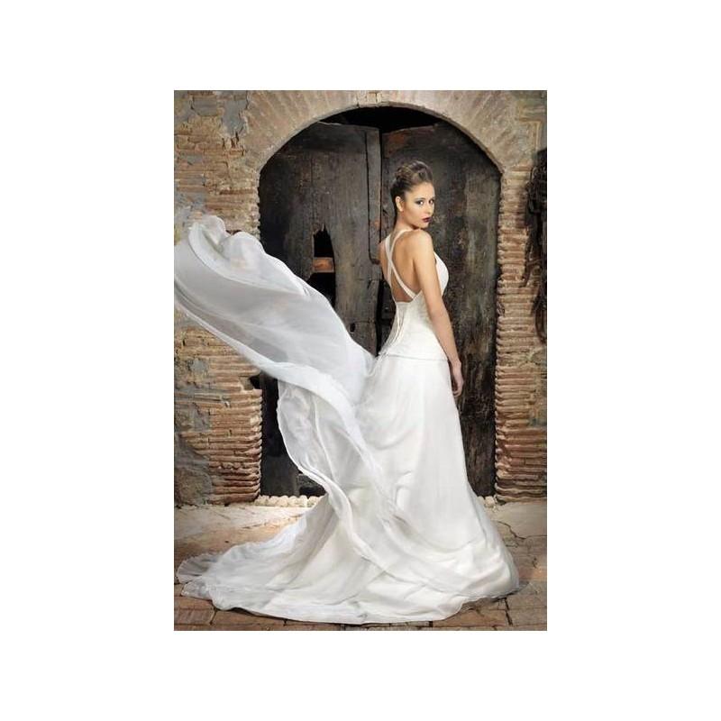 Wedding - Vestido de novia de Jordi Dalmau Modelo Jazz_2 - 2014 Evasé Otros Vestido - Tienda nupcial con estilo del cordón