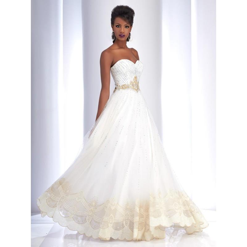 Свадьба - Ivory/Gold Clarisse 2732 Clarisse Prom - Rich Your Wedding Day