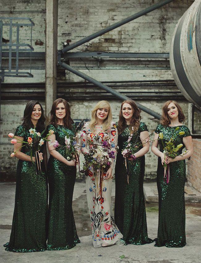 زفاف - Modern Scottish Warehouse Wedding: Gillian