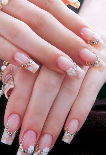 Wedding - Gorgeously Decorated Nails