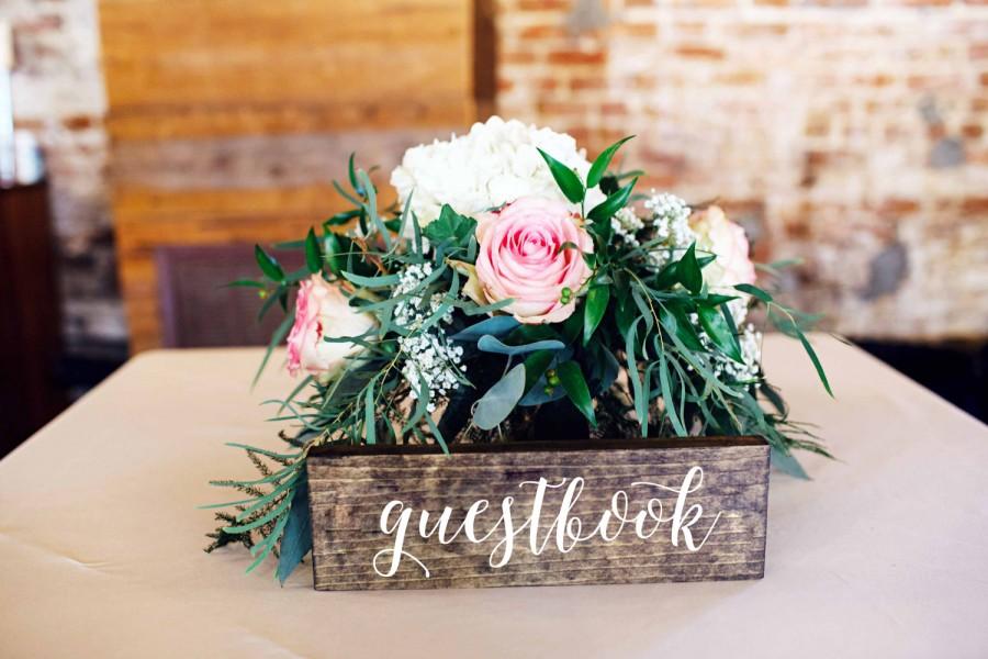 Mariage - Guestbook Sign - Wedding Guestbook sign - wood guestbook - Wooden Wedding Signs - Elizabeth collection