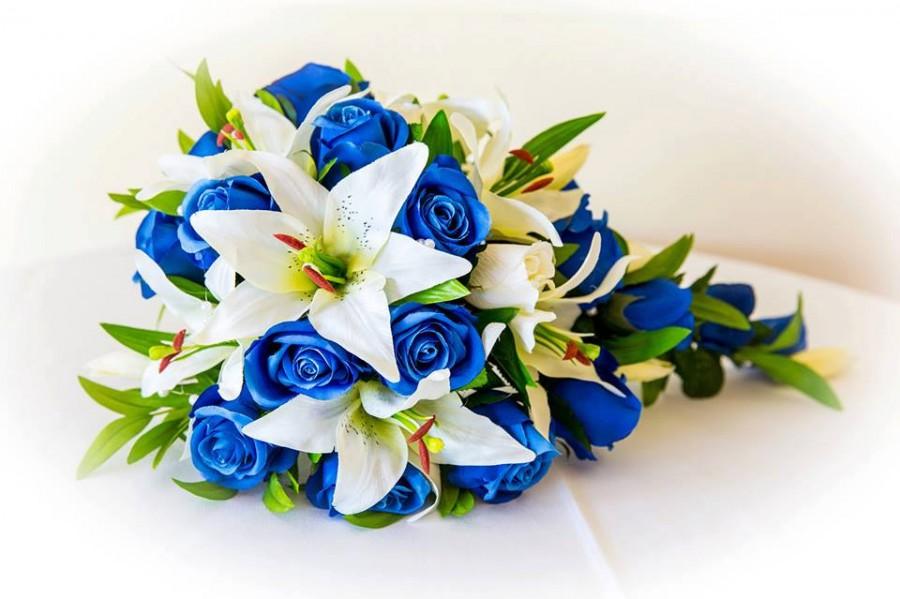 Свадьба - Bride's bouquet /wedding flowers custom made to order.Photos are examples! They're made to your specifications! Message me to discuss ideas.