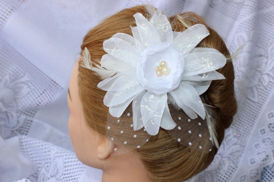 Hochzeit - Bridal Hair Pin, Bridal Accessories, Wedding hair accessories, Hair flower, Bridal hair clips, Brooch for bridal