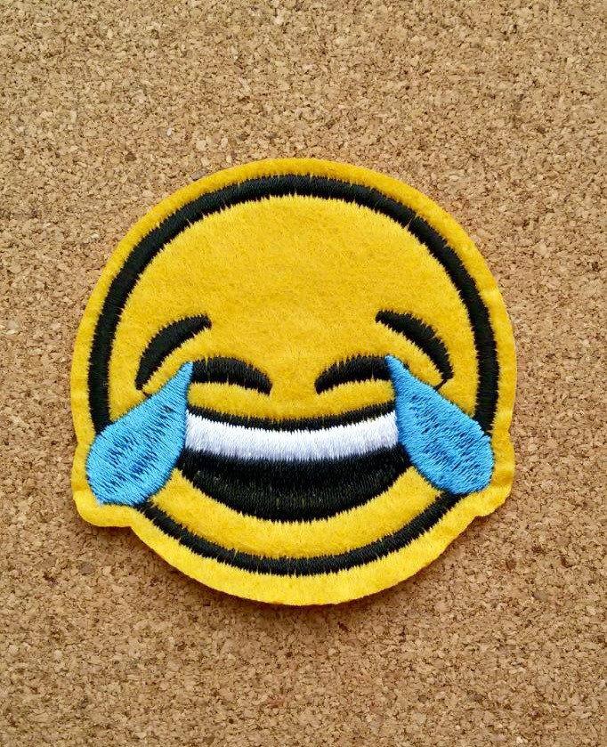 Mariage - Emoji Iron on Patch - Emoji Patch Emoji Iron on Patches  Emoji Applique Embroidered Patch Sew On Patch, Best Gift