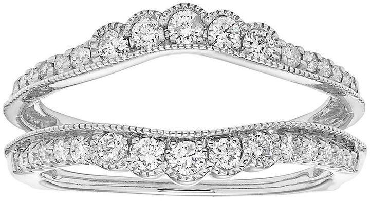 Wedding - 14k Gold 1/2 Carat T.W. Diamond Enhancer Wedding Ring