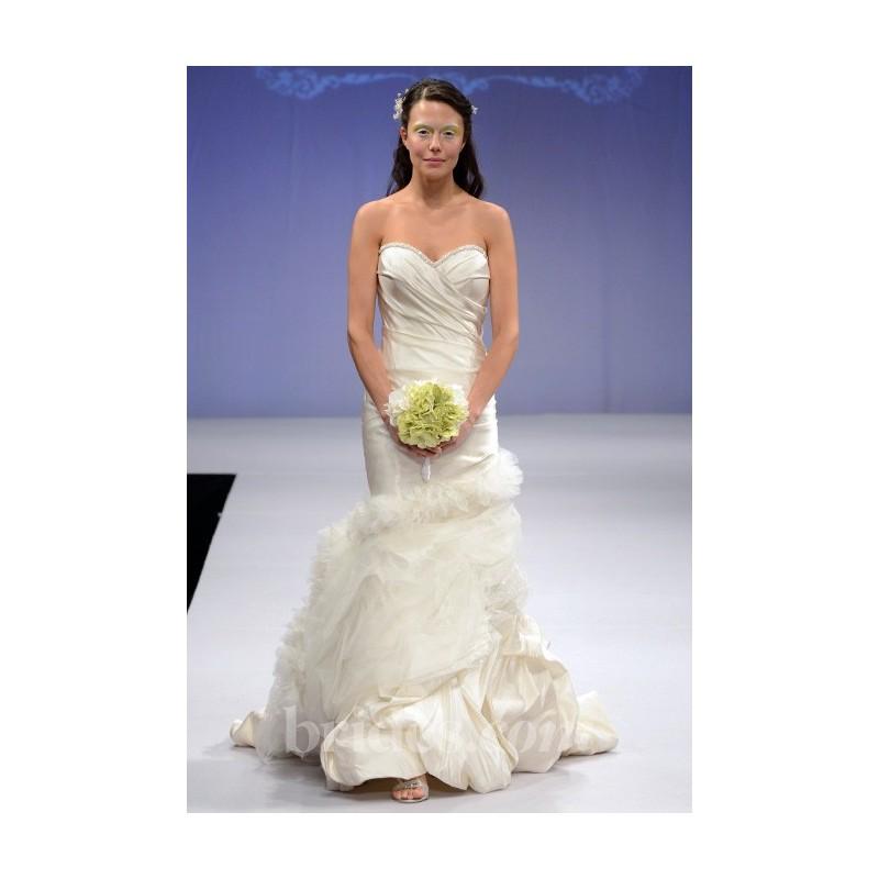 Hochzeit - Winnie Couture - Spring/Summer 2013 - Nicolina Strapless Mermaid Wedding Dress with Ruffle Skirt - Stunning Cheap Wedding Dresses