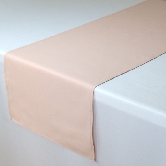 Mariage - Blush Table Runner, 14 x 108 inches 