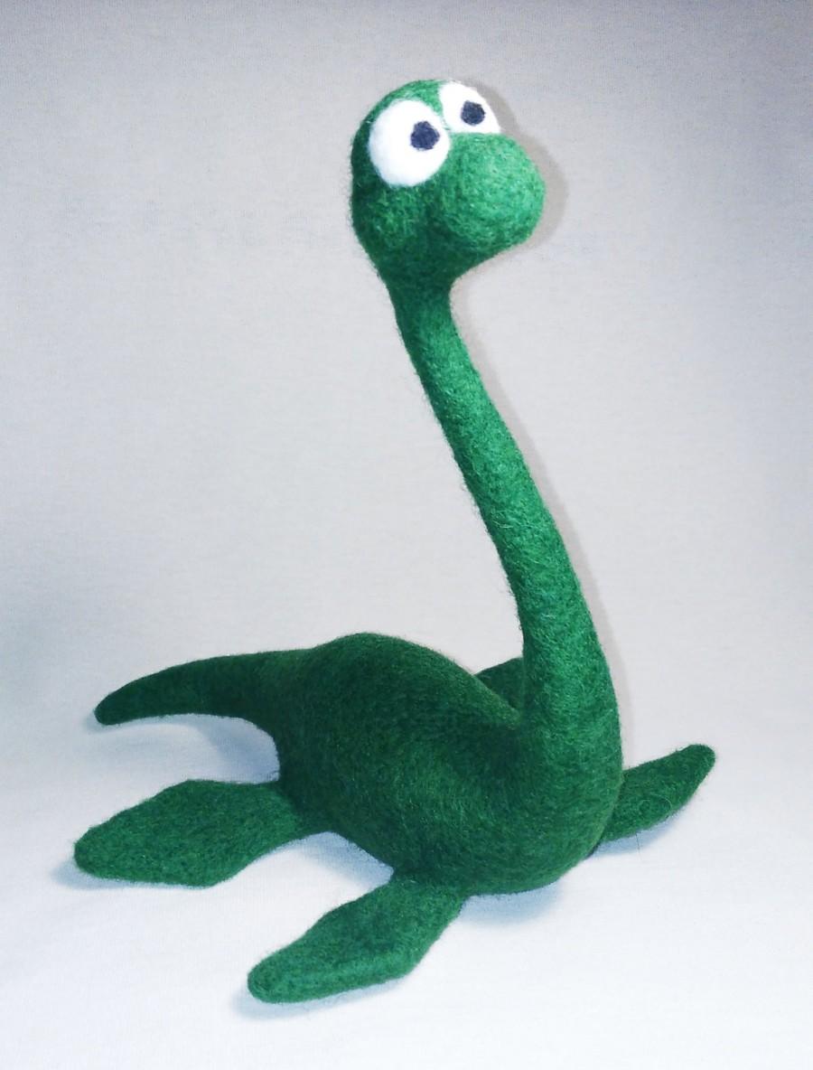 زفاف - Needle felted toy dinosaur. Dry felting for kids. Kinder joy, hand made toy