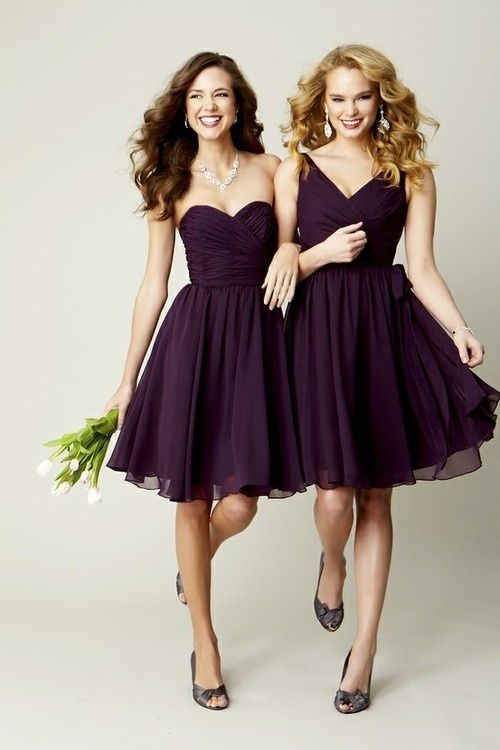 Mariage - Purple Dress