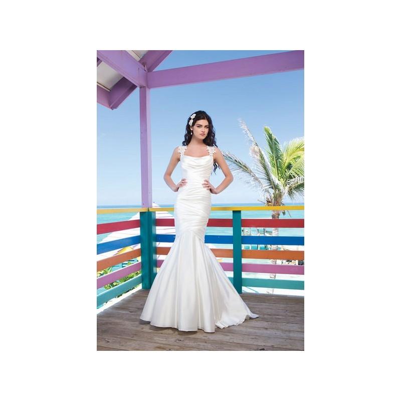 Свадьба - Vestido de novia de Sincerity Modelo 3795_001 - 2014 Sirena Tirantes Vestido - Tienda nupcial con estilo del cordón